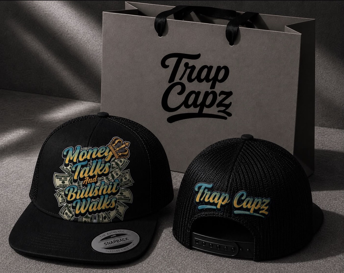 Bullshit Walks Cap — The companion to Money Talks